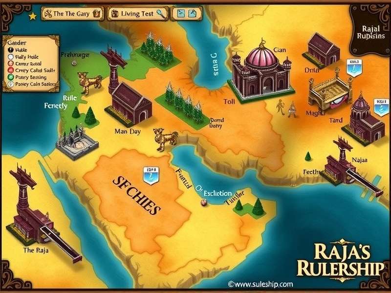 Rajas Rulership Game Map